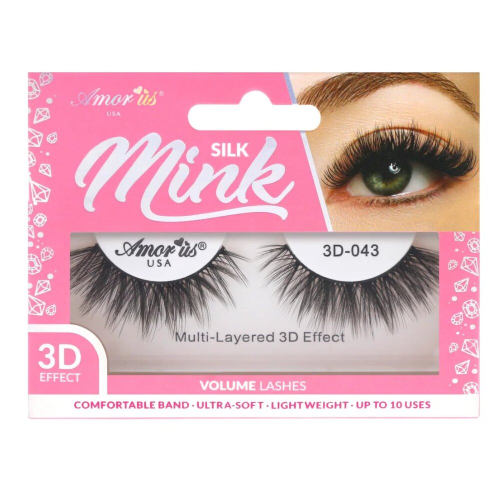 Amor Us3D Silk Mink Lashes 3D-43